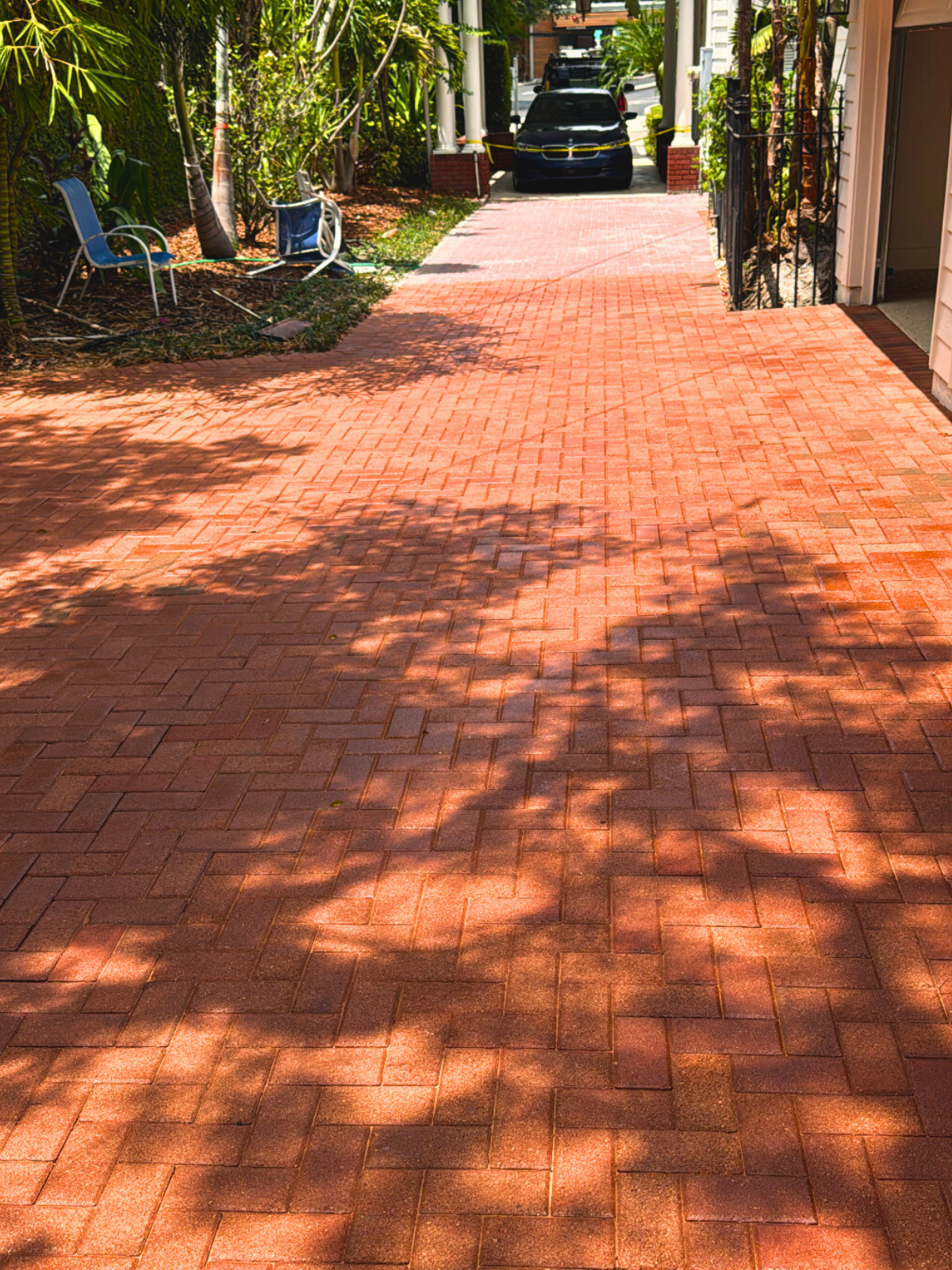 Paver tinting and color sealing service in Orlando