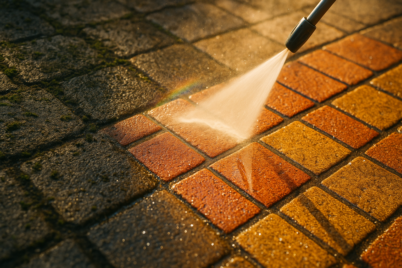 Power Washing Before and After Results